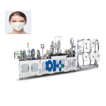 Disposable respirator mask ffp2 kn 95 mask making machine